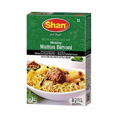 Shan Malay Spice Mix for Memoni Mutton Biryani 60 gm