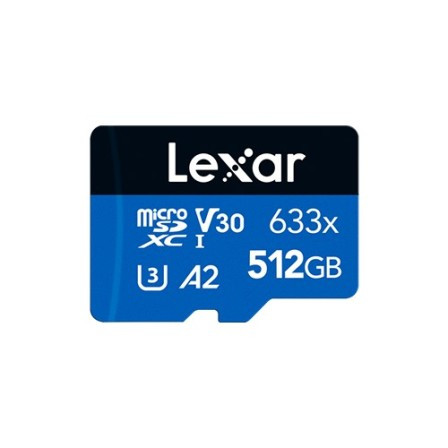 512GB Blue - 633x TF Micro SD Memory Card